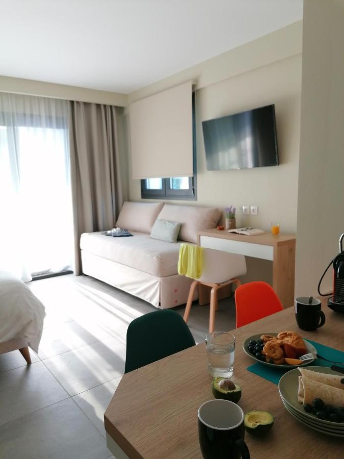 Garden Apartments Керамоти Экстерьер фото